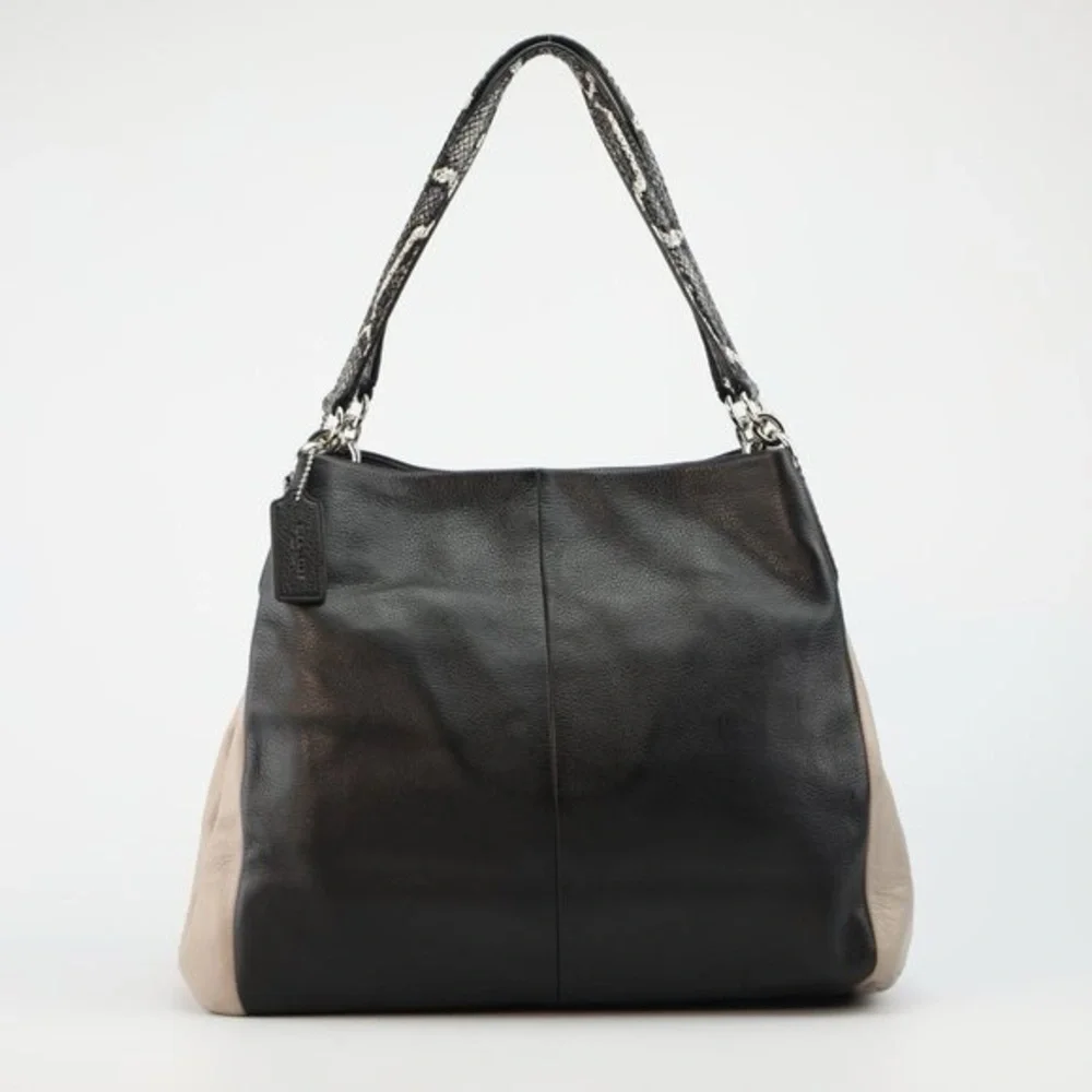 Coach Exotic Trim Phoebe Shoulder‎ Bag
